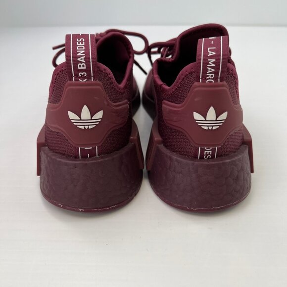 Adidas Shoe Women 8 NMD R1 Victory Crimson Lace Up Low Top Run Gym Sneaker Ex - Picture 7 of 14